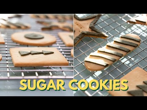 The Best Basic SUGAR COOKIE recipe you ever need (Christmas theme decoration)