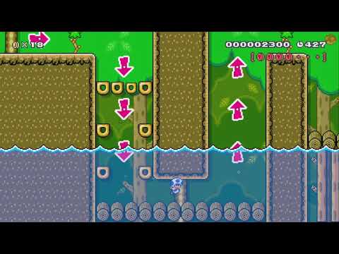 The Big Jungle! by Mii_Tendo - Super Mario Maker 2 - No Commentary 1by