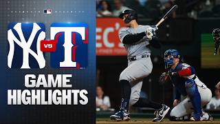 Yankees vs. Rangers Game Highlights (4/28/26) | MLB Highlights