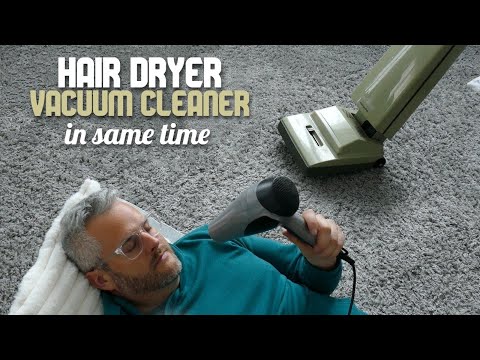 #844, VACUUM CLEANER and HAIR DRYER in same time, relaxing sound for sleep