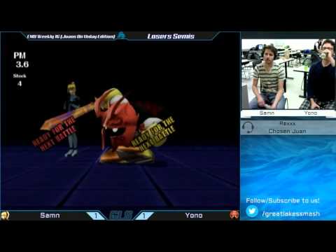 CMU Weekly 16 Losers Semis - Samn (ZSS) vs. Yono (Meta Knight)