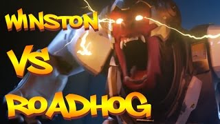 Overwatch Rap Battle: Roadhog VS Winston - Tank Heroes | Daddyphatsnaps
