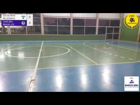 V COPA DE BASE JOVENS PROMESSAS DE FUTSAL  CATEGORIA 09 ESCOLINHA PELEZINHO "A" X CHELSEA BRASIL-CG