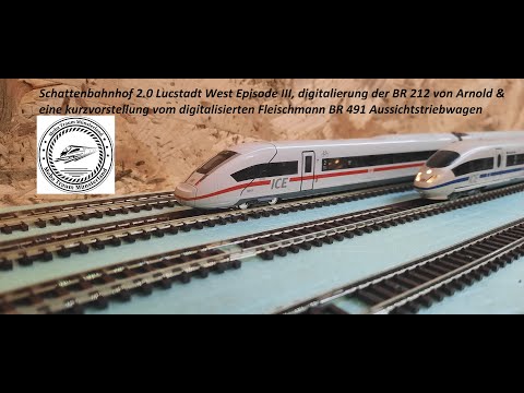 Schattenbahnhof Lucstadt West Episode III & Digitalisierung der BR 211 und dem FLM BR 491