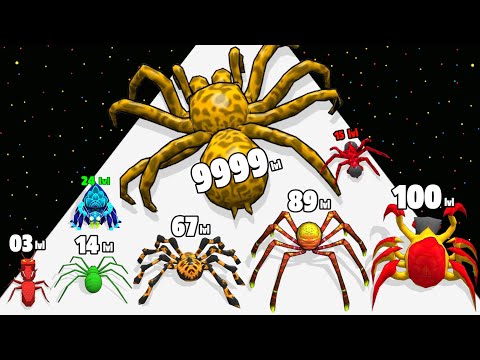 Insect Run Escape - Level Up Insect Max Level Gameplay (Insect Evolution Run)