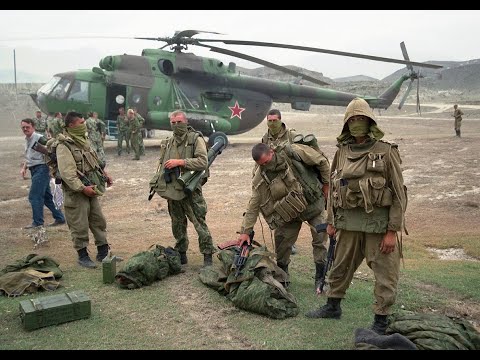 spetsnaz officer goes to the gas station