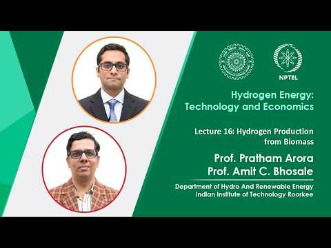 Hydrogen Energy Technology and Economics promo video by Prof Pratham Arora Prof Amit Bhosale