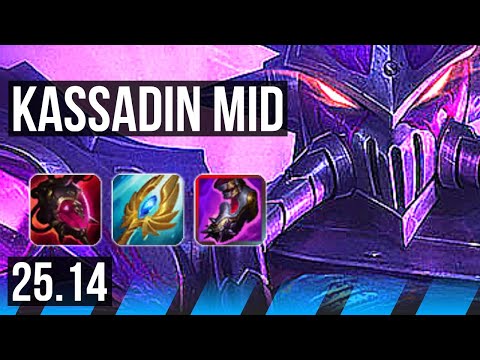 KASSADIN vs XERATH (MID) | KR Master | 25.14