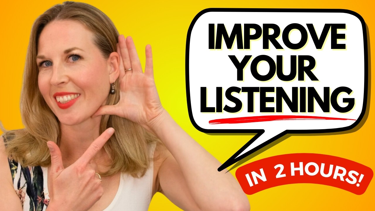 2 Hour Masterclass: Speak Fast & Understand Natives | Practice English Listening