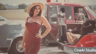 Classical Seductive Woman In 1950s Panavision 70 Style   Retrofuturistic AI Art   AI Video