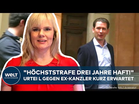 EX-KANZLER KURZ: Prozess wegen Falschaussage! "Höchststrafe drei Jahre Haft!" Urteil erwartet