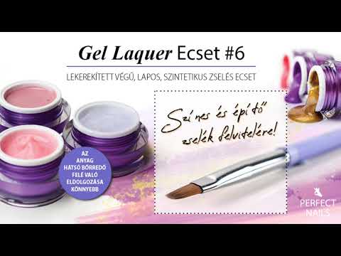 Gel Laquer Ecset #6 - tökéletes zselékhez | Perfect Nails