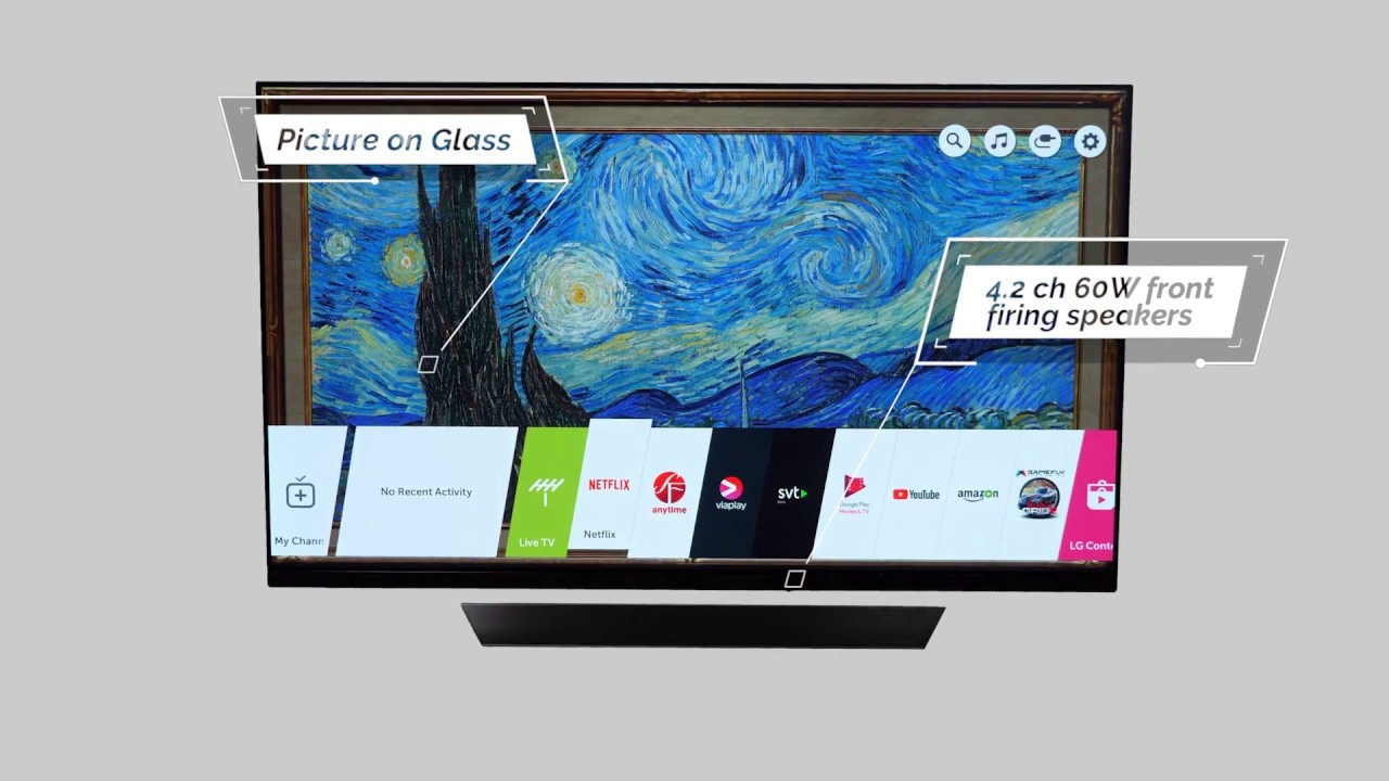 LG OLED 4K TV - 65", OLED65E8PLA