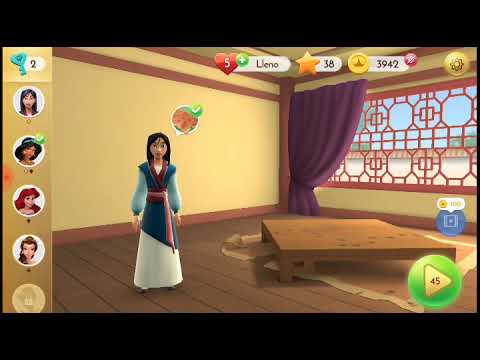 DISNEY PRINCESS MAJESTIC QUEST MULAN #627 LEVEL 45/51 ANDROID GAMEPLAY HD (OFFICIAL VIDEO)