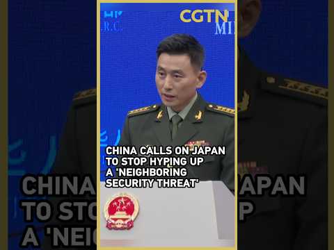 China calls on Japan to stop hyping up a 'neighboring security threat'