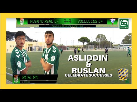 RUSLI & ASLI - Our players at PUERTO REAL CF