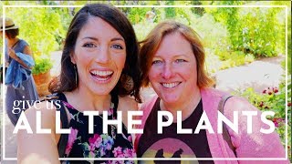 So many Plants!  |  Library and Gardens with Not a Farm Girl  |  VLOG  |  Hey It's A Good Life