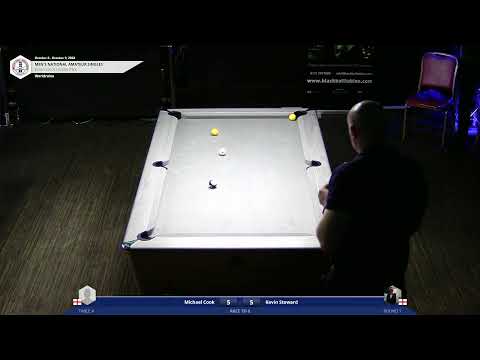 2022 Men's National Amateur Singles - Michael Cook v Kevin Steward (b)