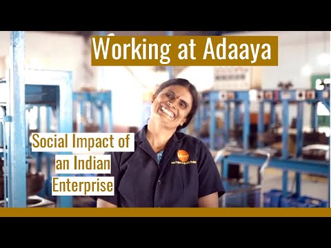 Social Impact by an Indian enterprise manufacturing Palm Leaf Plates