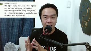 MAY PAG-ASA BA SA CODING ANG HIGHSCHOOL GRADUATE LANG?