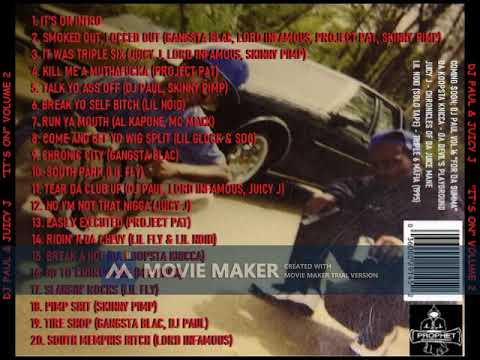 DJ PAUL & JUICY J OF TRIPLE 6 MAFIA - IT'S ON (MIXTAPE) 1994