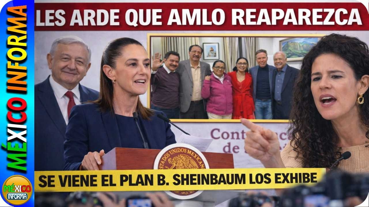 SE LES VIENE LA NOCHE. SHEINBAUM PRESENTA EL PLAN B. LUISA ALCALDE LES DA CON TODO A PRIANISTAS.
