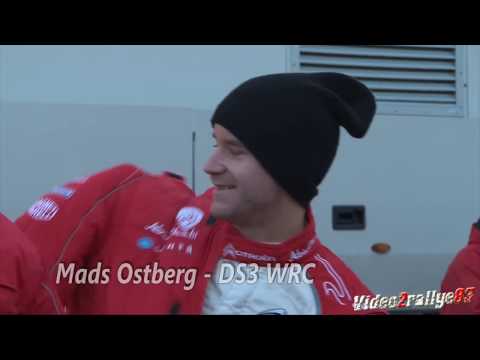 Test Mads Ostberg Citroen DS3 WRC Monte Carlo 2014 [HD]