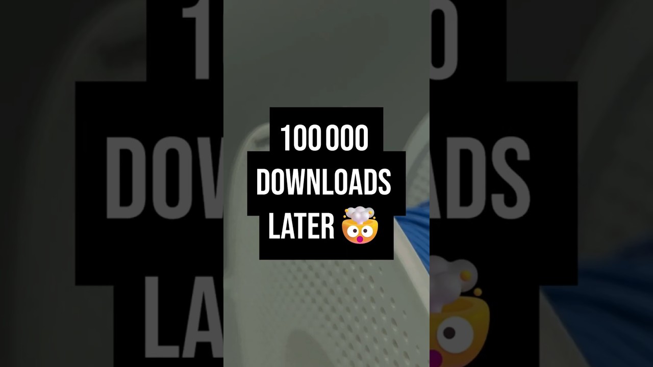 🎉 Thank You for 100 000 Downloads on MakerWorld 🙏 #3dprinting #makerworld #BambuLetsMakeIt