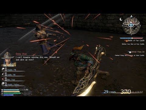 Dynasty Warriors 9 - Zhou Cang's Ending - Ultimate Difficulty - Chapter 9: Battle of Fan Castle