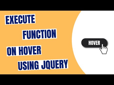 Execute A Function On Hover Using Jquery Howtocodeschool Com