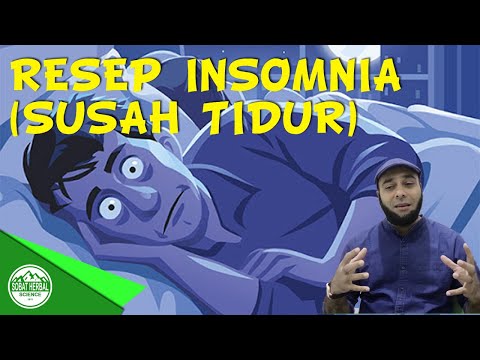 Resep Herbal Insomnia (susah Tidur) - dr Zaidul Akbar