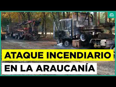 Reportan nuevo ataque incendiario en Victoria: destruyeron dos camiones forestales