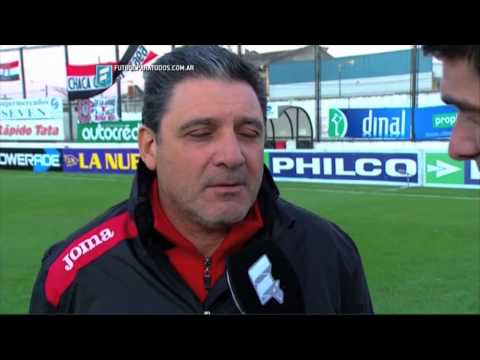 Biggeri: "Fuimos más". Chacarita 0 - Douglas Haig 0. Fecha 19. Primera B Nacional 2015. FPT.‏