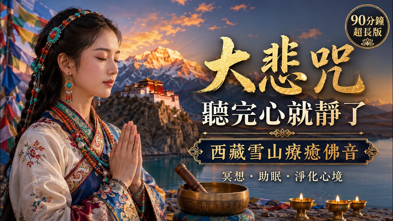【聽完這首歌，我終於放下了】前奏一响 往事放下｜來自世界屋脊的空靈治癒之聲｜超療癒藏族梵音｜西?