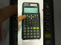 CASIO Fx 991ES PLUS Original Test