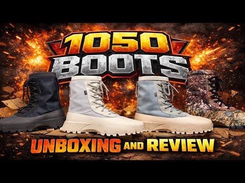 YEEZY 1050 BOOTS UNBOXING, REVIEW + ON FEET