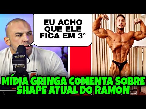 MÍDIA GRINGA COMENTA SOBRE SHAPE ATUAL DO RAMON