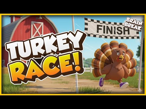 The Great Turkey Race! 🍁 Autumn Brain Break 🍁 Thanksgiving 🍁 Danny Go Noodle 🍁 Just Dance