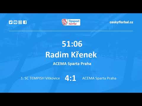 4. Semifinále Tipsport superligy ve florbalu 1. SC Tempish Vítkovice x Acema Sparta Praha