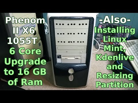 Setting up Linux Mint on an AMD Phenom II X6 1055T