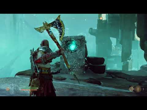 God of War Use Winds of Hel Open Big Gate Escape From Helheim