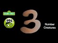 Sesame Street Number Creatures 3 Fanmade