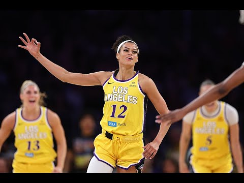 LA Sparks Highlights vs Indiana Fever 8.5.25