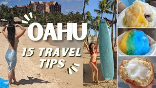 Oahu Hawaii Guide & 15 Travel Tips - Watch Before You Go 🌴🏖️