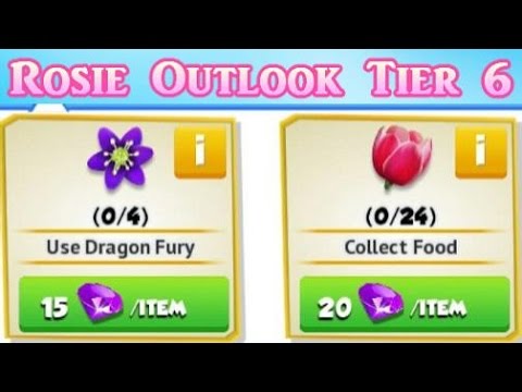 Rosie Outlook Event Tier 6 Gameplay + TIPS! - Dragon Mania Legends #423