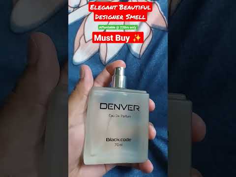 DENVER BLACK CODE PERFUME REVIEW Best Blind Buy Perfume for College student most affordable Perfume