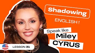Miley Cyrus on “Flowers” & the Grammys | English Shadowing Practice (Lesson #31)