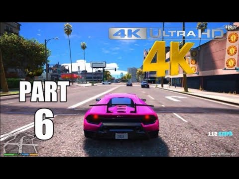 🔥Grand Theft Auto 5 🔥 4K Ultra Graphics Gameplay Part 6 - GTA 5 PC 4K 60FPS | EPIC GAMER HINDI