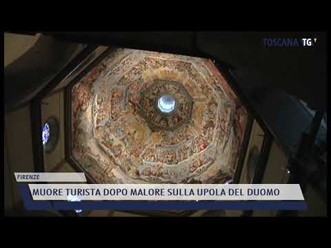 2022-06-22 FIRENZE - MUORE TURISTA DOPO MALORE SULLA UPOLA DEL DUOMO