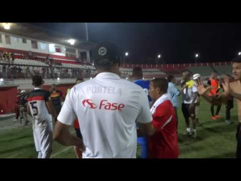 Confusão após o jogo da Catuense 0X2 Teixeira